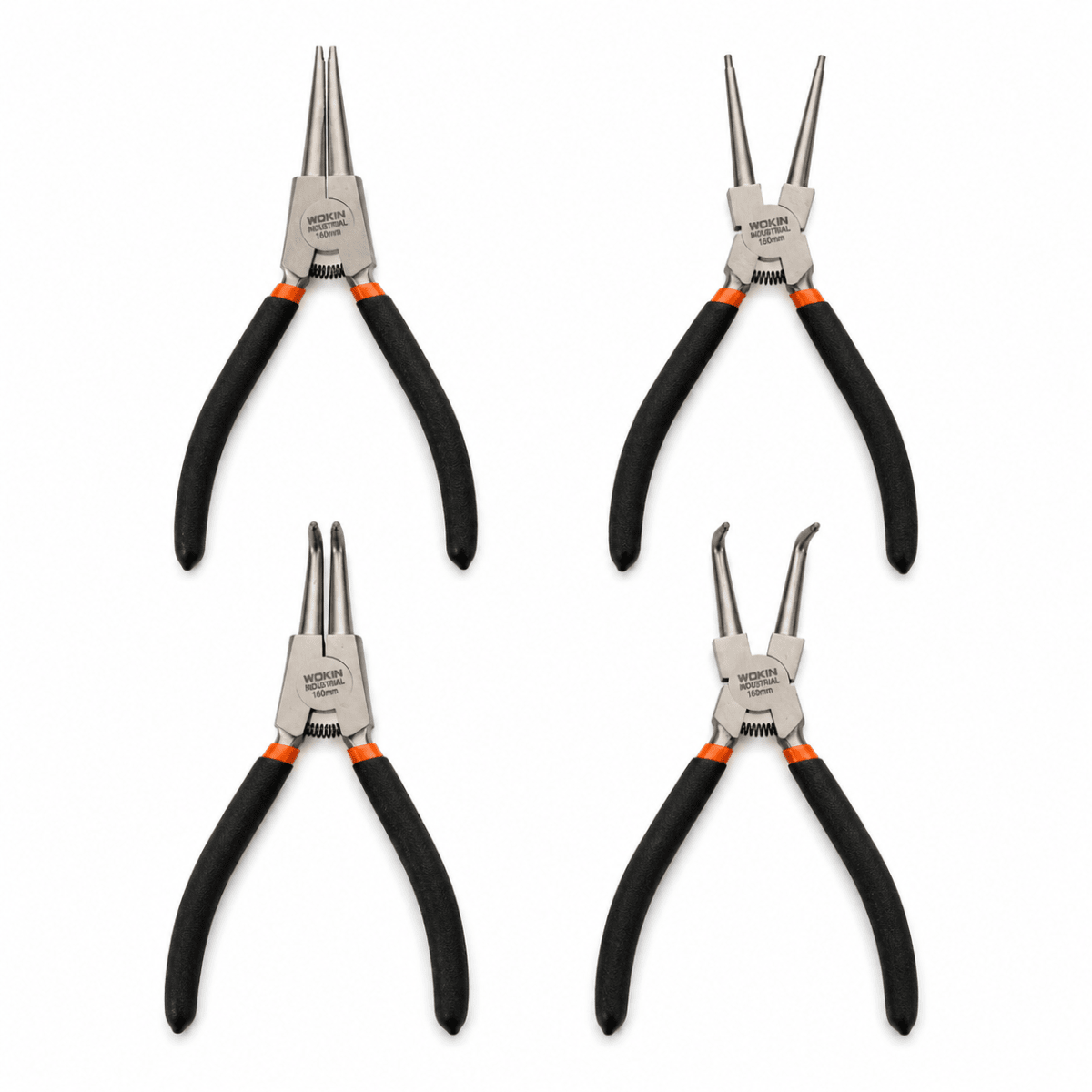 Set D/alicate Para Seguro 4pcs 7pulg 180mm Wokin 0