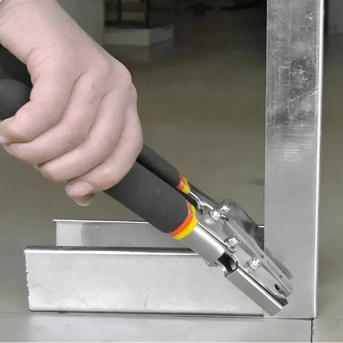 Alicate Punzador Metalcon Grimpadora Prensa Punzon extructura 0