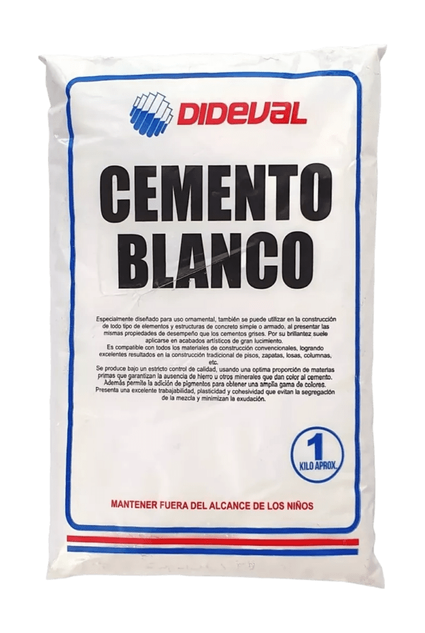 Cemento Blanco 1 Kg 0