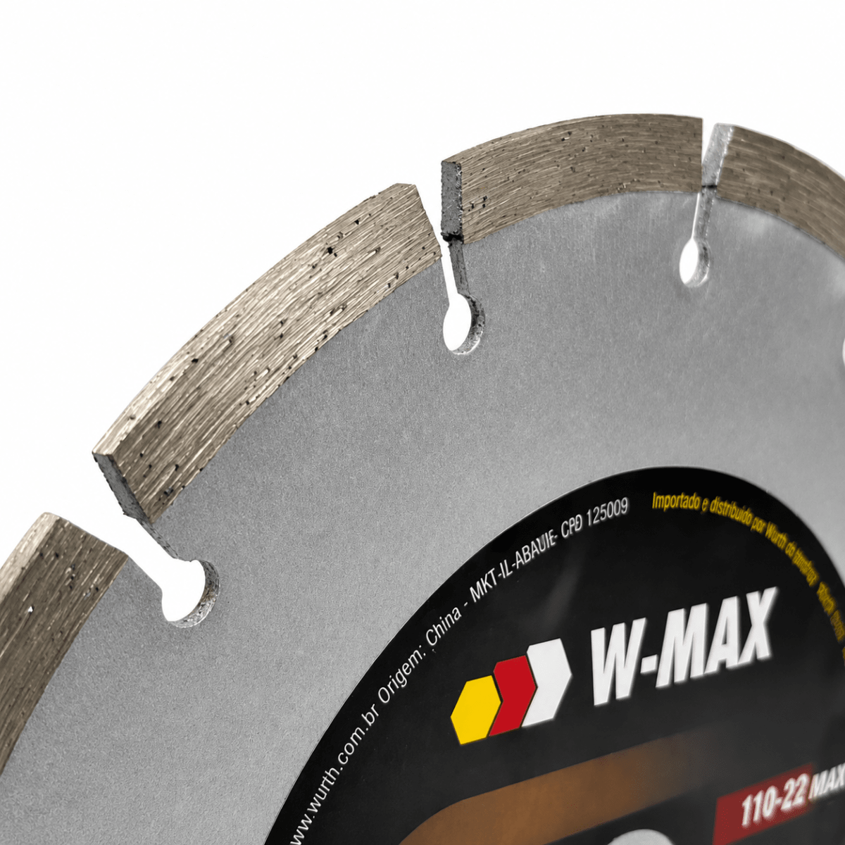 DISCOS CORTE CONCRETO SEGMENTADO 7 PULGADAS W-MAX WURTH3