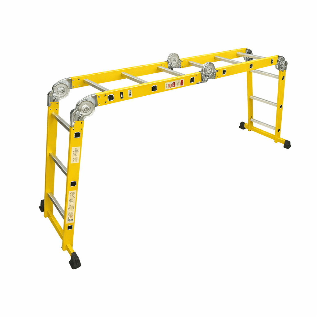 Escalera Plegable Articulada 4x4 16 Escalones 4.52mts Bolton4