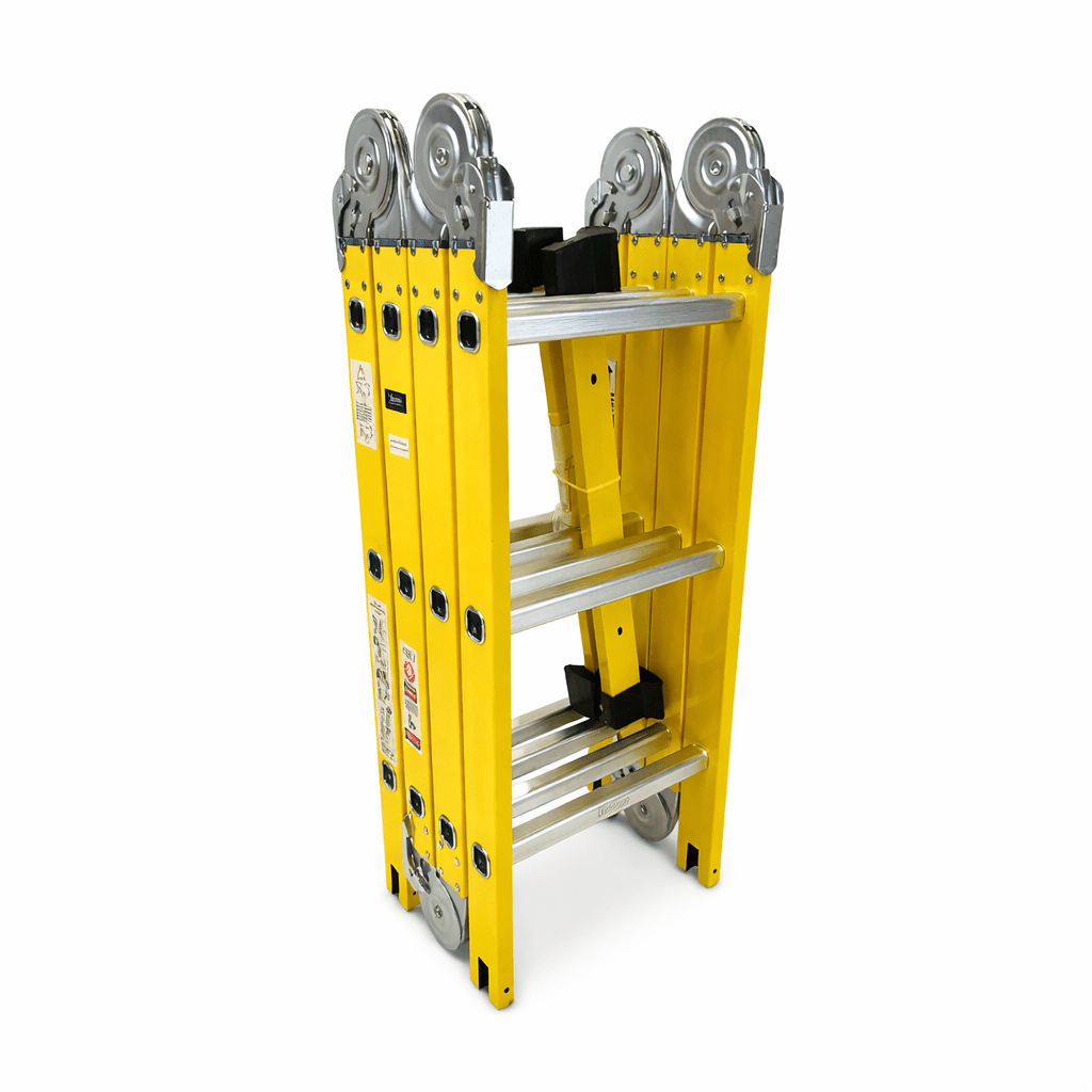 Escalera Plegable Articulada 4x4 16 Escalones 4.52mts Bolton3