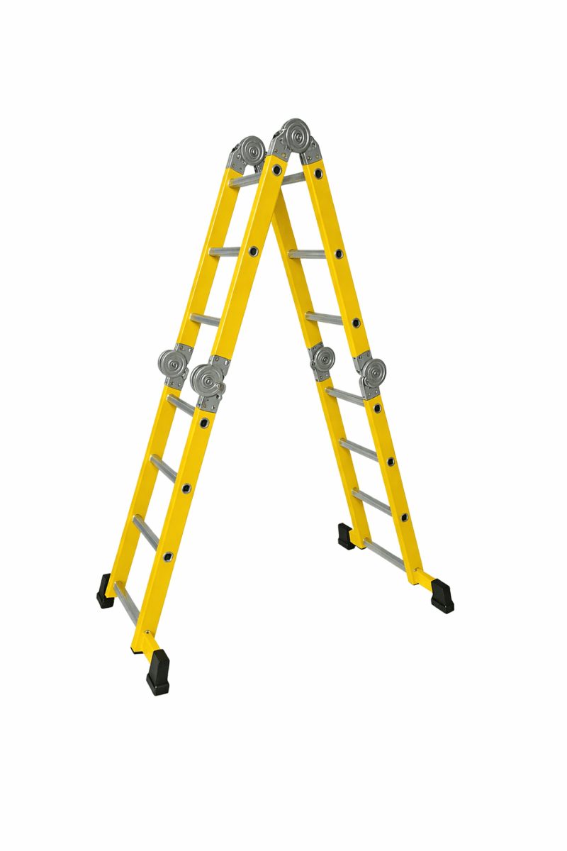Escalera Plegable Articulada 12 Escalones 3.36mts Bolton2