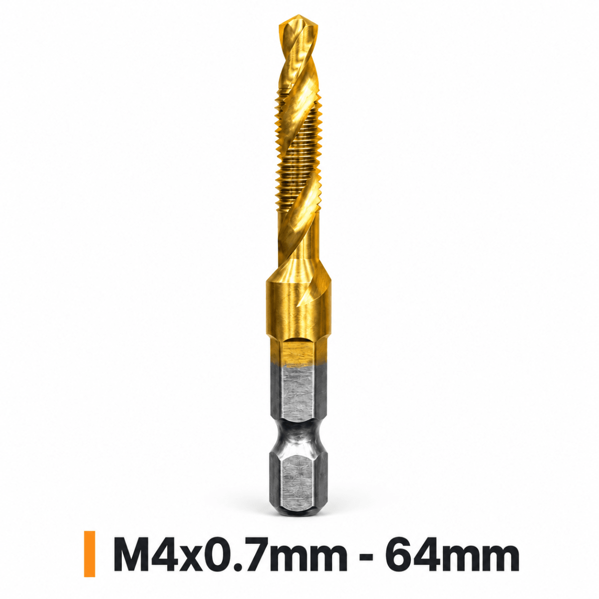 SET 6 BROCAS MACHO MADERA Y  METAL M3 A M103