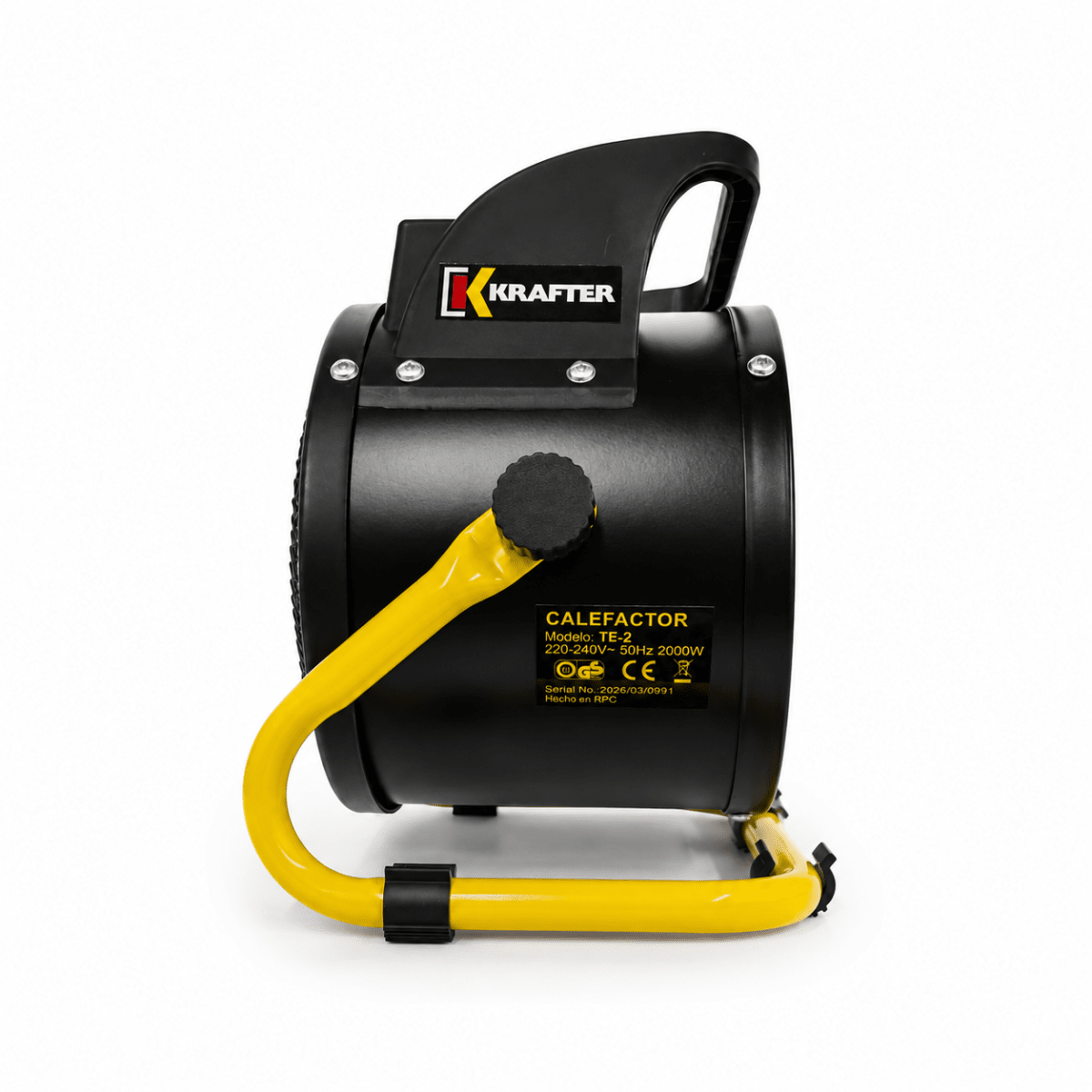 TURBO CALEFACTOR ELECTRICO 2000W KRAFTER5