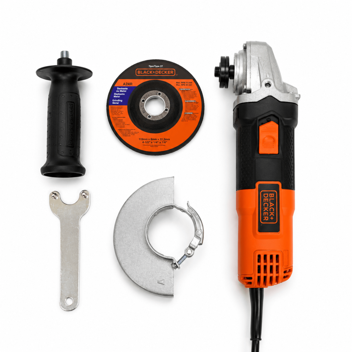 BLACK DECKER 4.1/2 820W 220V 50-60HZ3