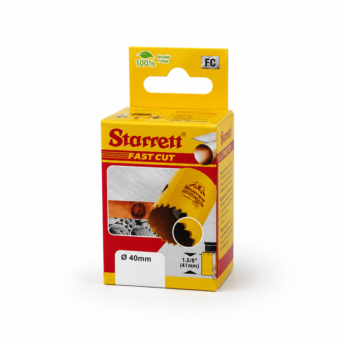 Sierra Copa Bimetal 40mm 1.5/8
