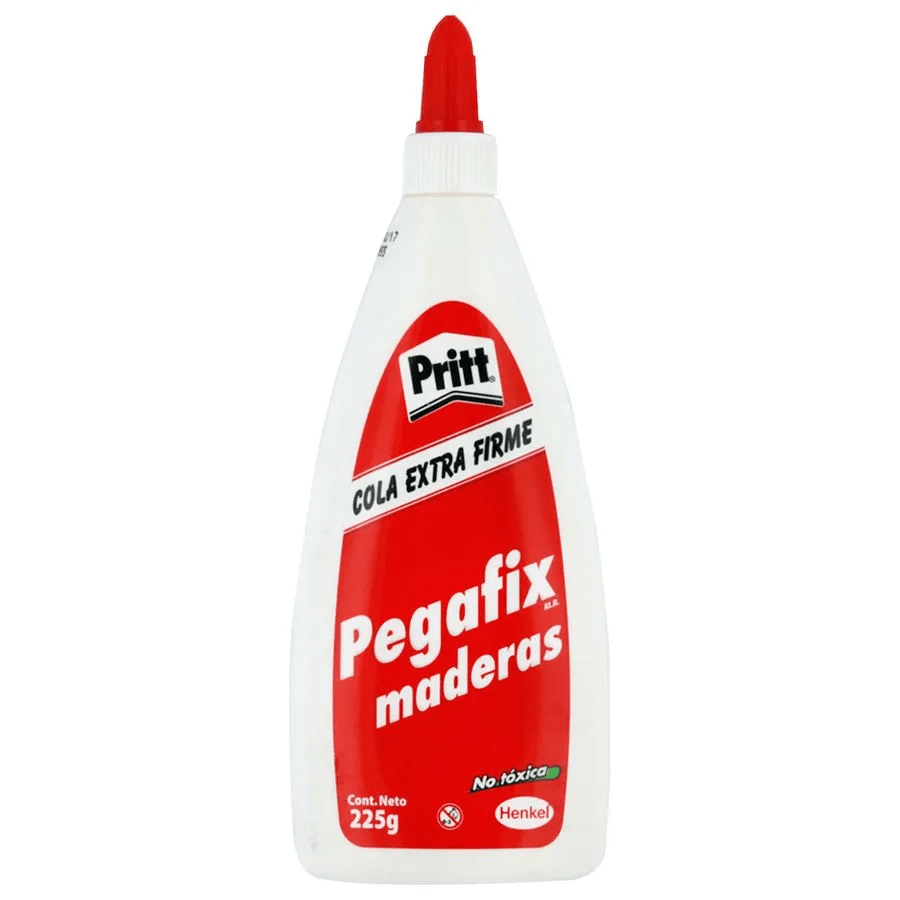 Cola Fria Escolar Madera Extra firme Pegamento Pegafix Pritt2