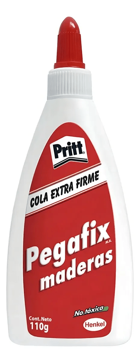 Cola Fria Escolar Madera Extra firme Pegamento Pegafix Pritt 0