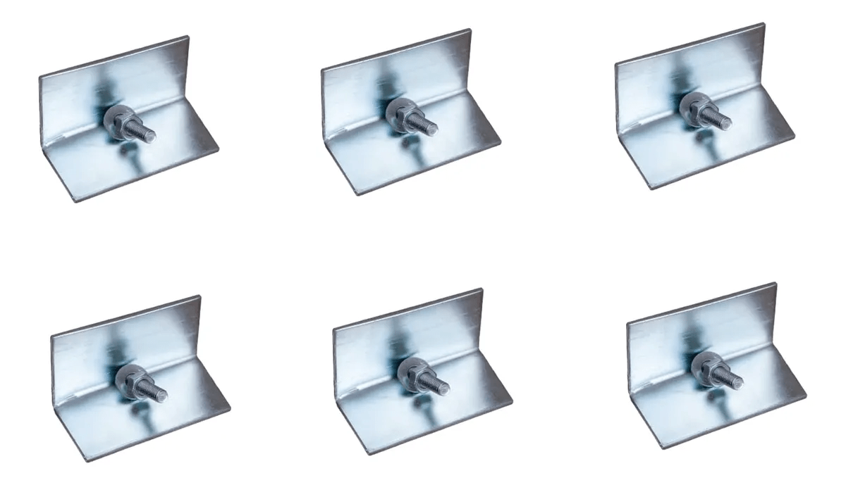 Angulo Tensor Metalcon Galvanizado 40x40x70mm PACK 6 UND 0