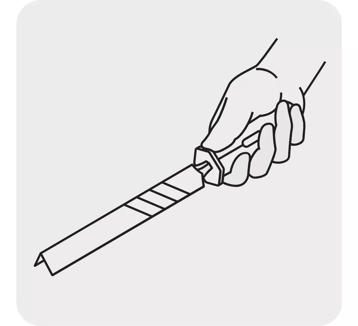 Lima Bastarda Triangular C/Mango 7Pulg Truper1