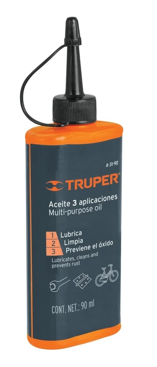 Aceite Multiusos Truper 3 Aplicaciones 90ml 0