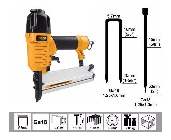 Clavadora/ Engrapadora Neumatica Ingco1