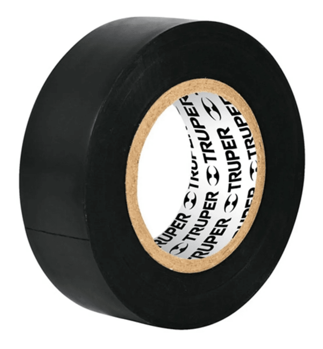 Huincha Aisladora Negra 9mts X 19mm Truper2