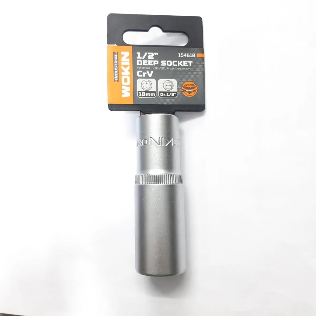 Dado Hexagonal Largo Cuadrante 1/2¨ 18mm Wokin1