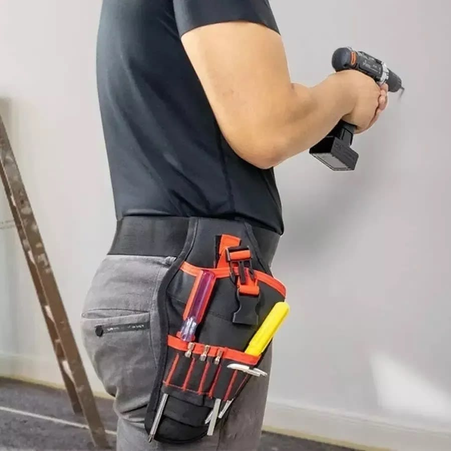 Coleto Porta Taladro Cinturón Carpintero Tools2