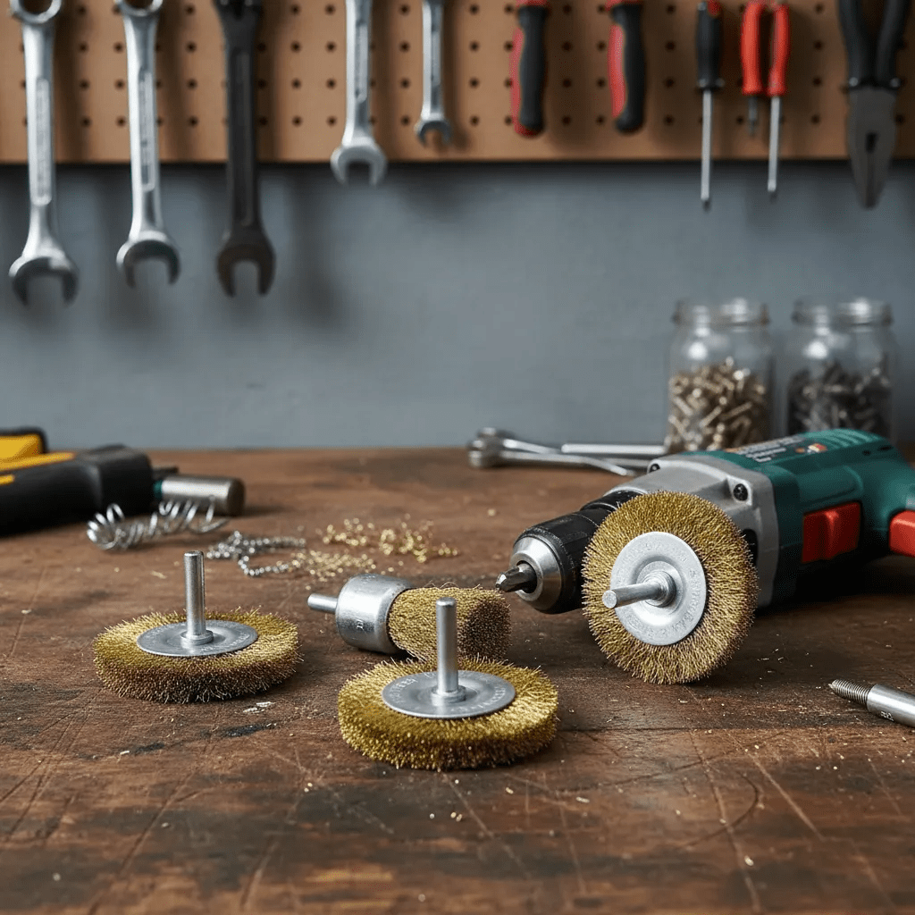 Escobillas Chascon Grata Para Taladro Set 5 Piezas Acero2