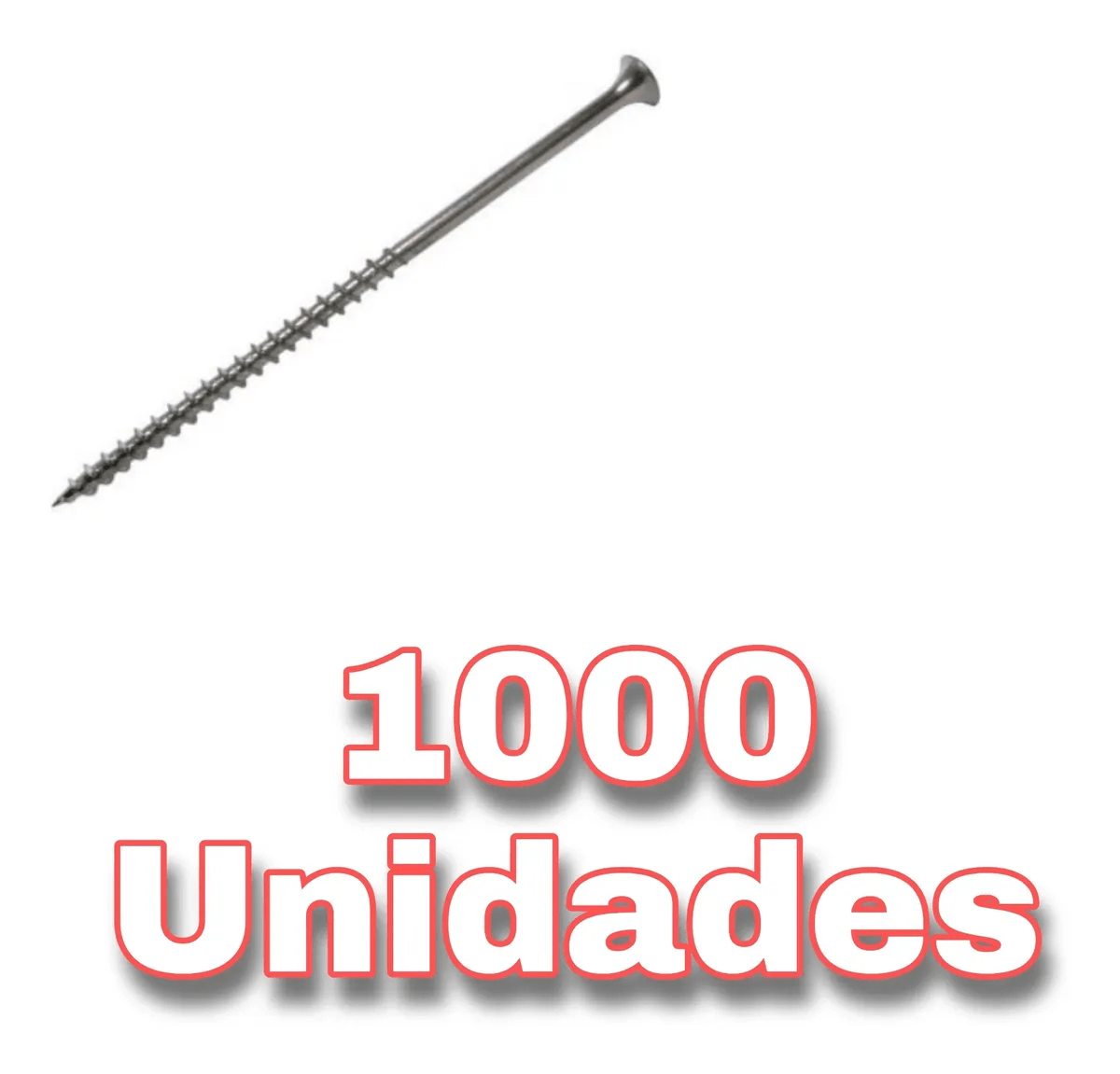 Tornillo Crs 8x3 Volcanita Zinc Madera X 1000 Und2