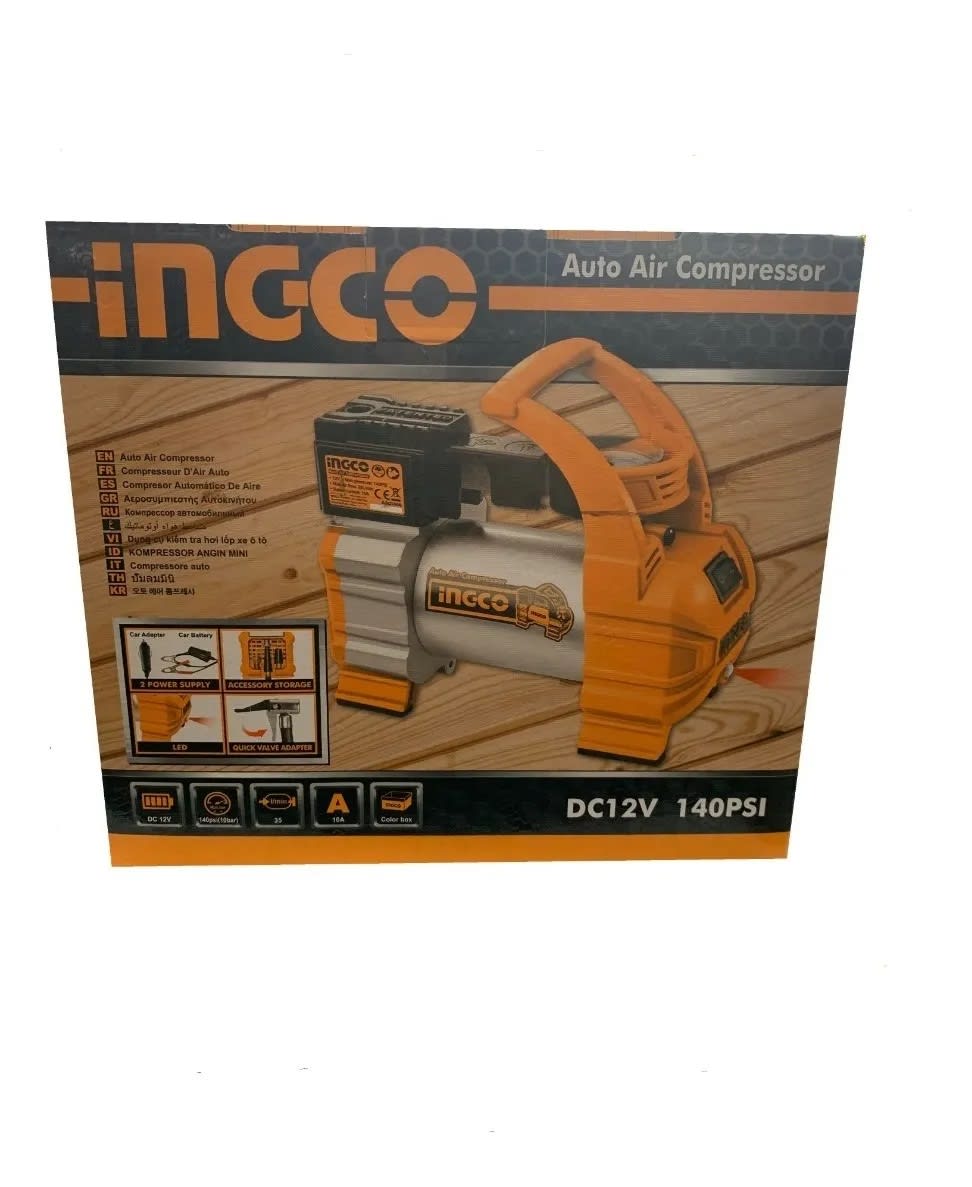 Compresor De Aire Para Auto Ingco 12V2