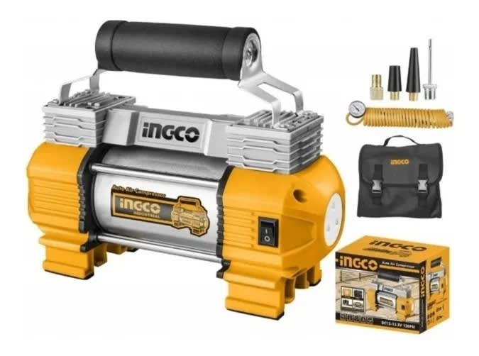 Compresor Auto 12 Volt 18amp Uso Rudo 120psi (10bar) Aac25081