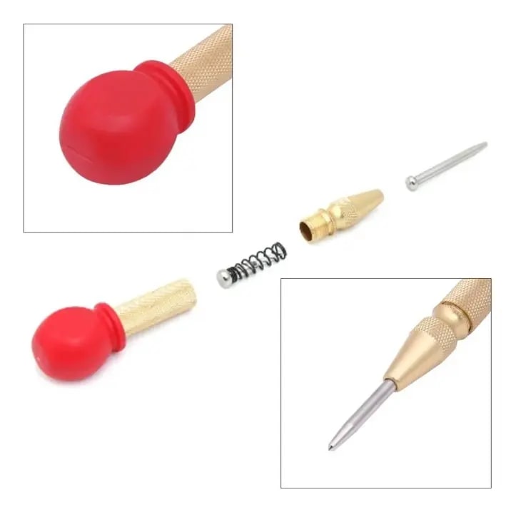 Punzón Centro Automático 5 Marcador De Punto Multiuso7