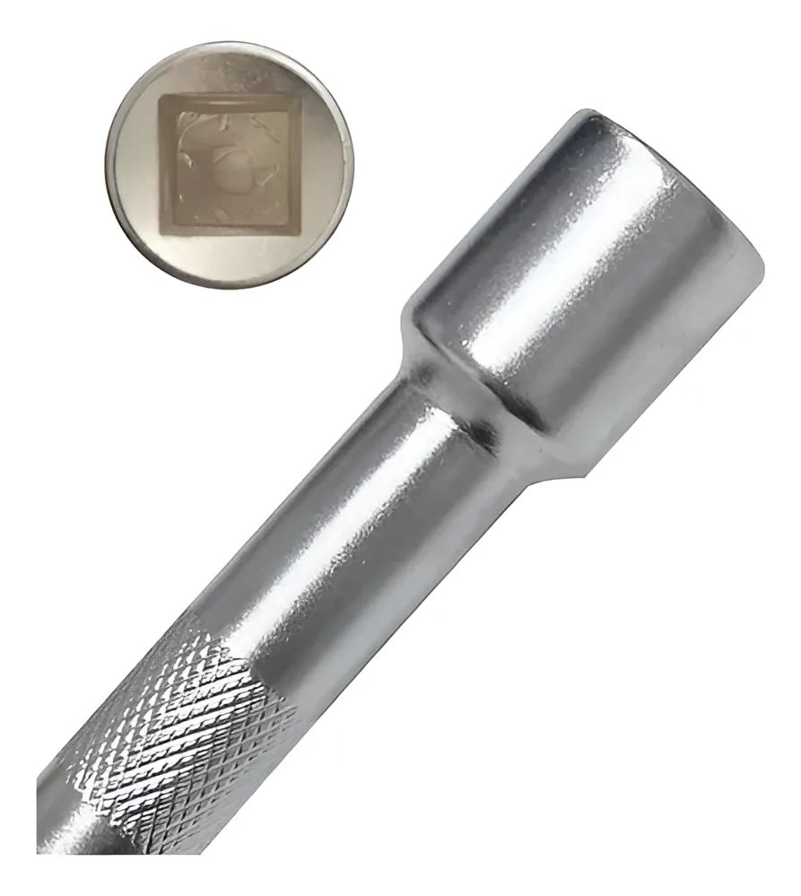 Extensión Chicharra 1/4 Adaptador Extensor 10cm Barra Dado Wokin3