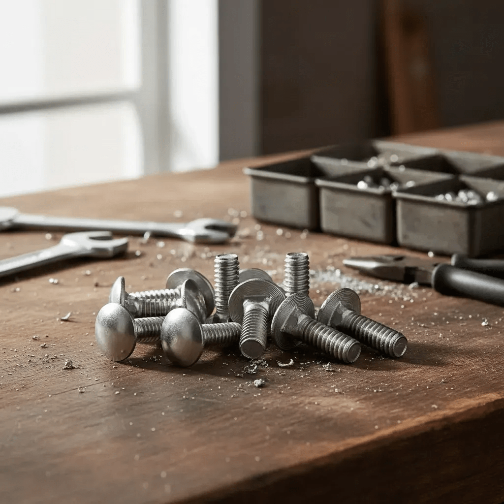 Perno Coche Inoxidable 1/4x3/4 X 50 Und A304 Hilo Total1