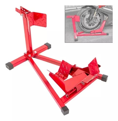 Caballete Soporte Moto Rueda Delantera Estacionamiento1