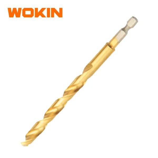 Broca Metal 6mm Hss-din 131mm (toma Hex. 1/4) Wokin2