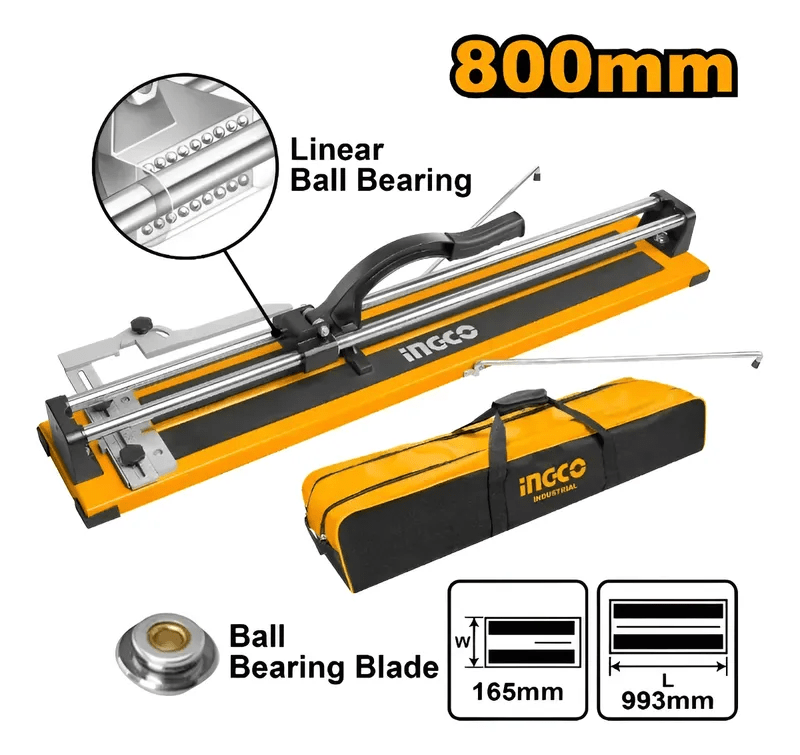 Cortadora de Cerámica Manual Ingco HTC04800AG 80cm con Bolso2