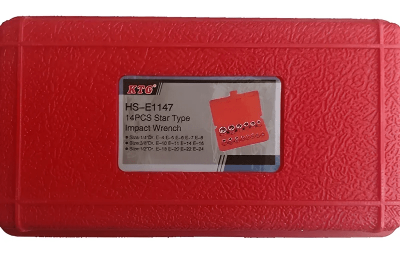 Kit Set Juego De Dados Torx Estrella Hembra 14 Piezas2