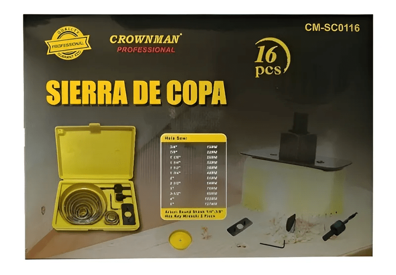 JUEGO SIERRA COPA 16PCS CROWNMAN2