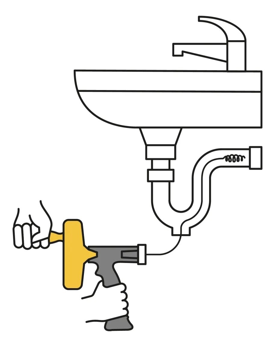 Destapacaños Para Desague 4,5 Mtr Deca-15p Destapador Pretul3