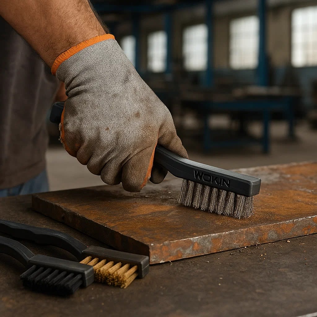 Set De Escobillas De Alambre 3pcs 180mm Wokin2