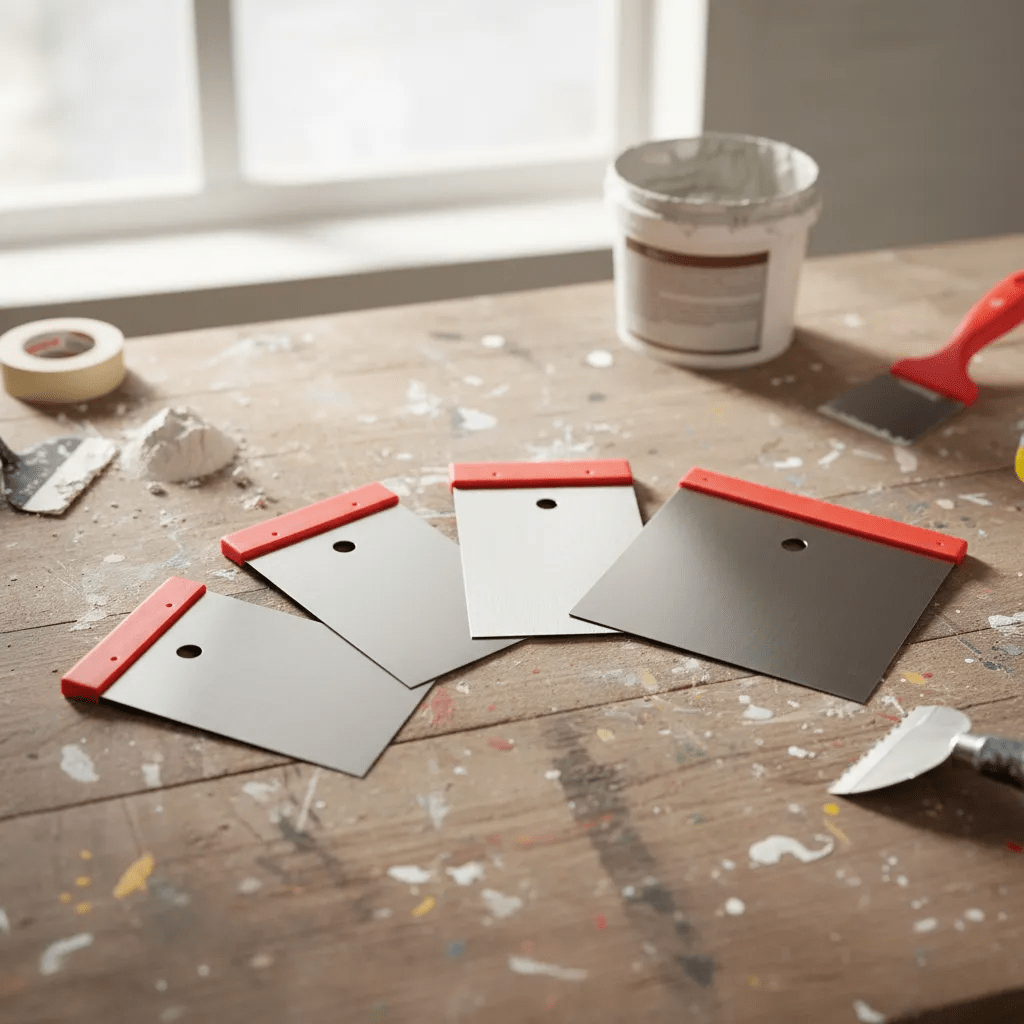 SET DE 4 ESPATULAS JAPONESAS 120/100/80/50MM 2