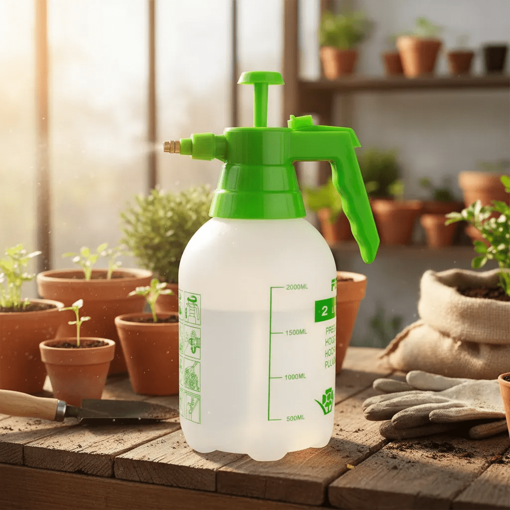 Fumigador Pulverizador Roseador 2 Litros Bomba Manual Rociador2