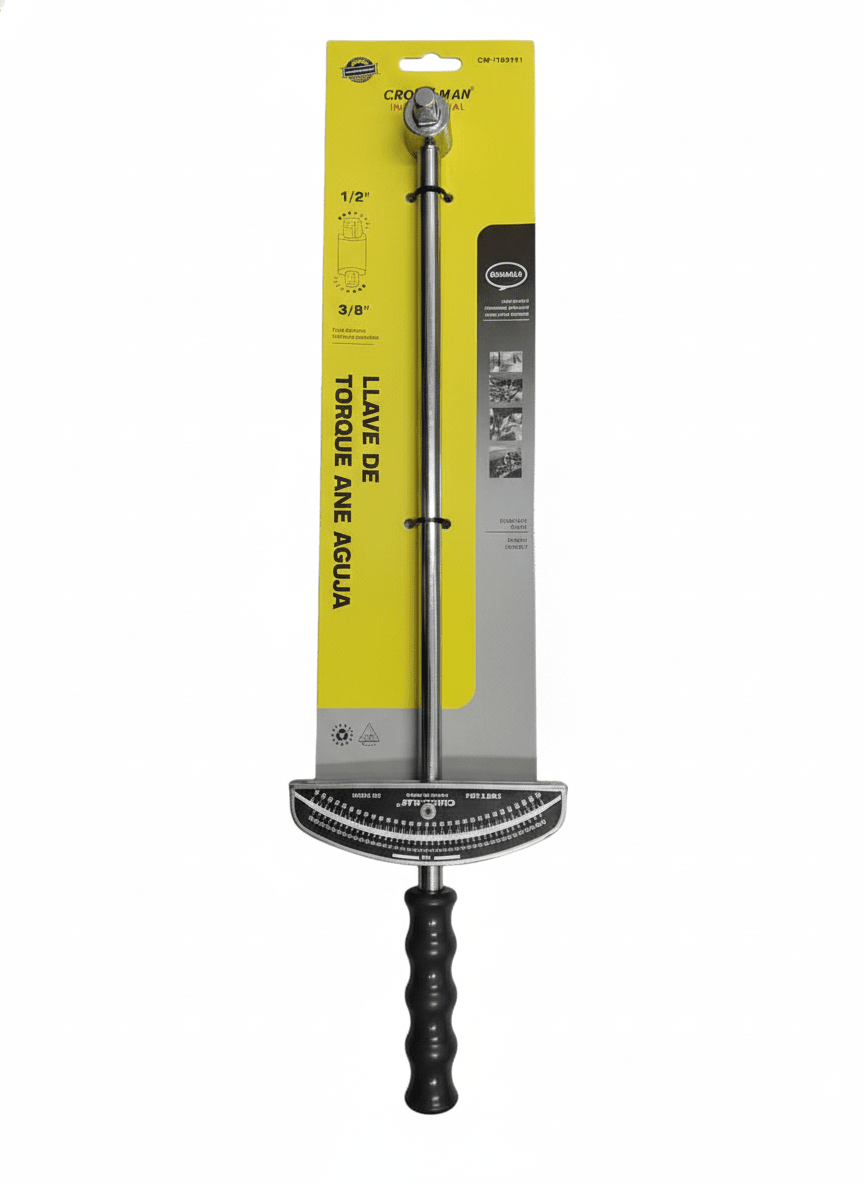 LLAVE DE TORQUE CON AGUJA 3/8 - 1/2 0