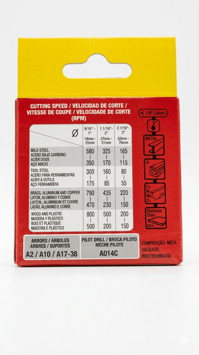 Sierra Copa Bimetal 64mm 2.1/2 Starrett Extra Cobalto4