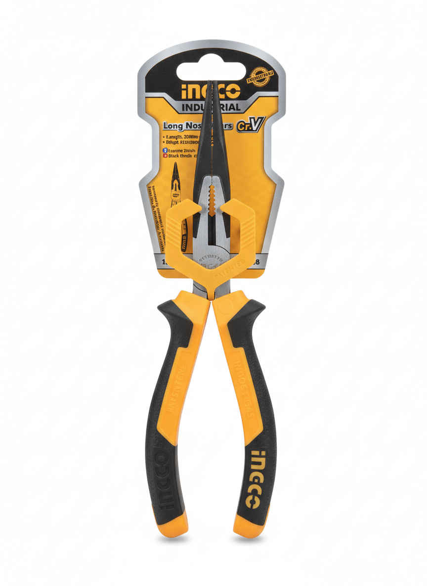 ALICATES INGCO PUNTA LARGA 200mm 8¨ HLNP28208 0