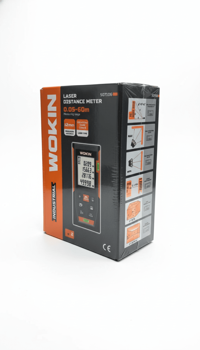 Medidor De Distancia Laser Industrial 0.05-60m Wokin2