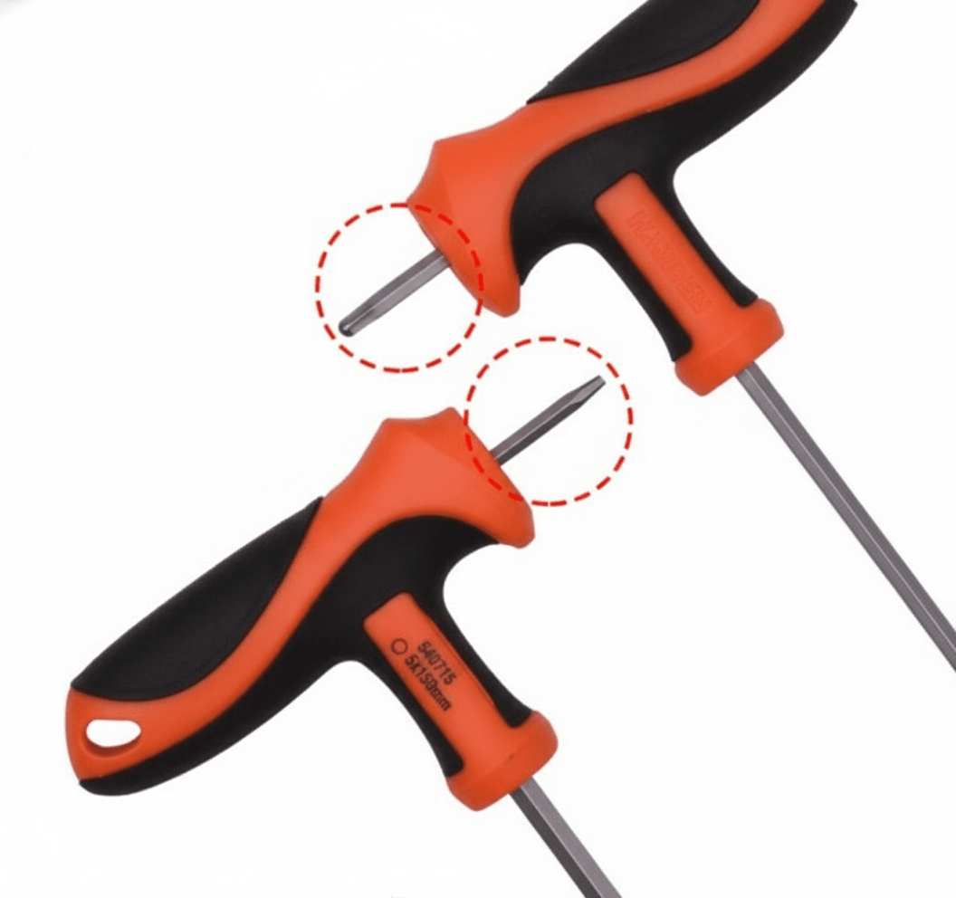 Llave Hexagonal Allen Con Mango T/ Punta Bola 5x150mm Harden2