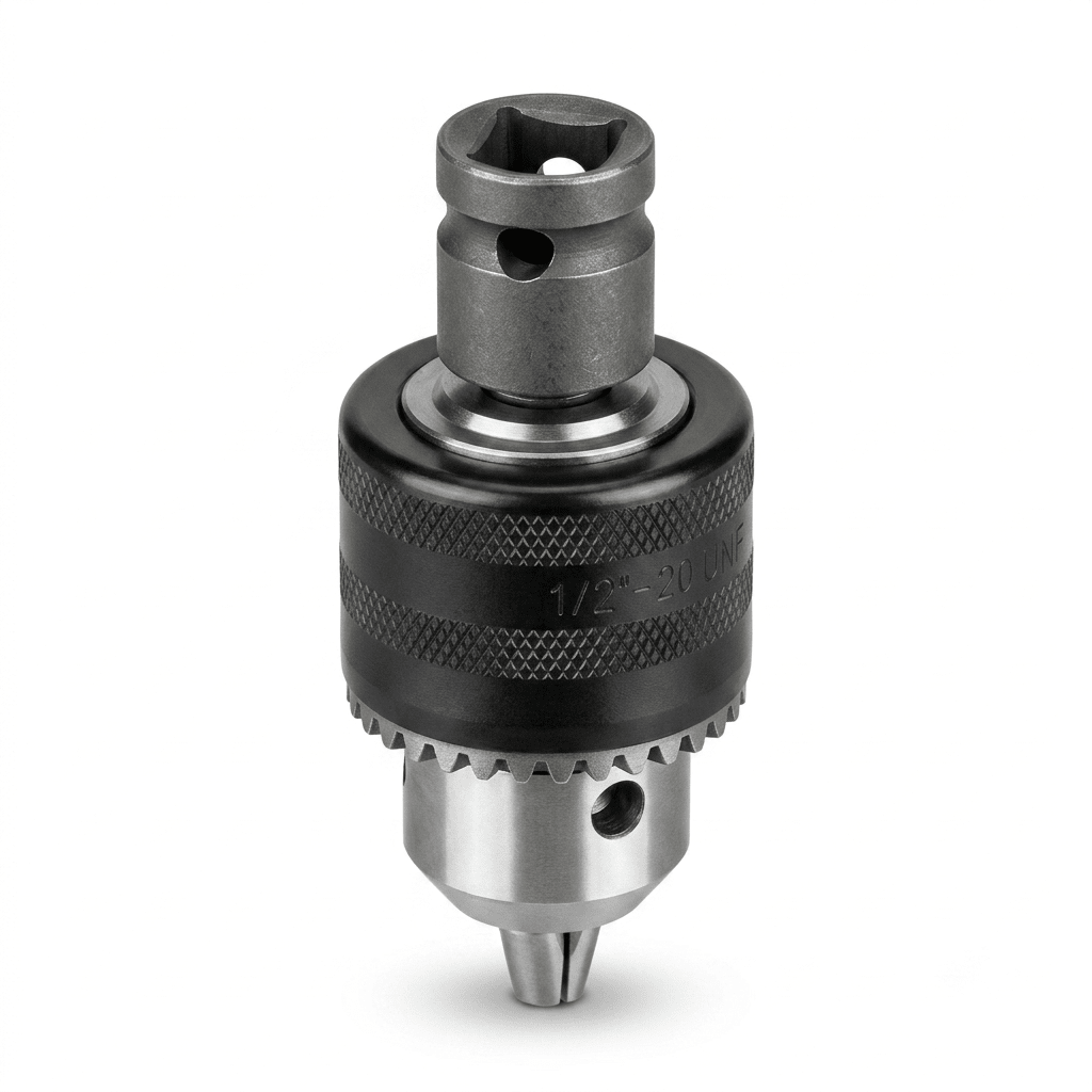 ADAPTADOR PARA LLAVE DE IMPACTO 1/2 CON PORTABROCAS DE 1.5 A 13mm 3