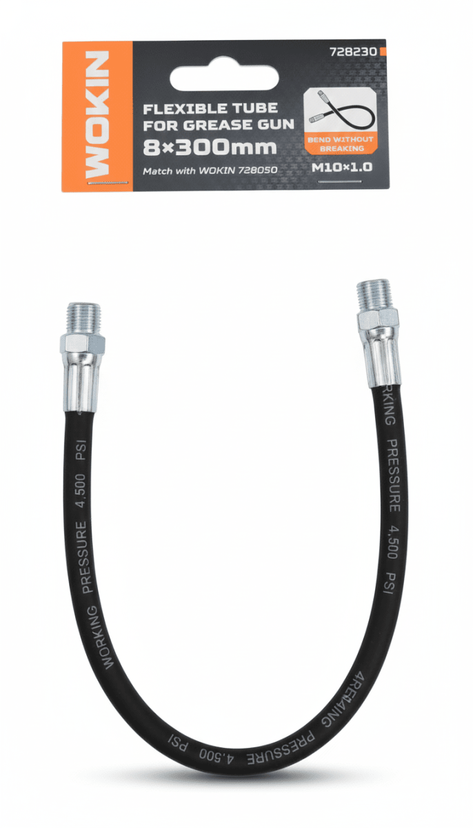 Flexible De Engrase Para Pistola De Engrase 8x300mm Wokin2