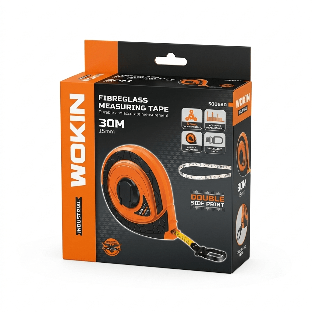 Huincha De Medir 30mts X 15mm Wokin6