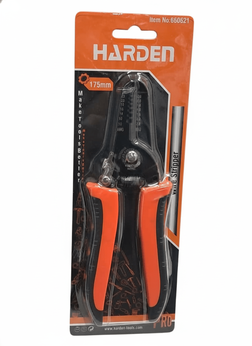 Crimpeadora Alicate Pelacables 175mm 10/22awg Harden3