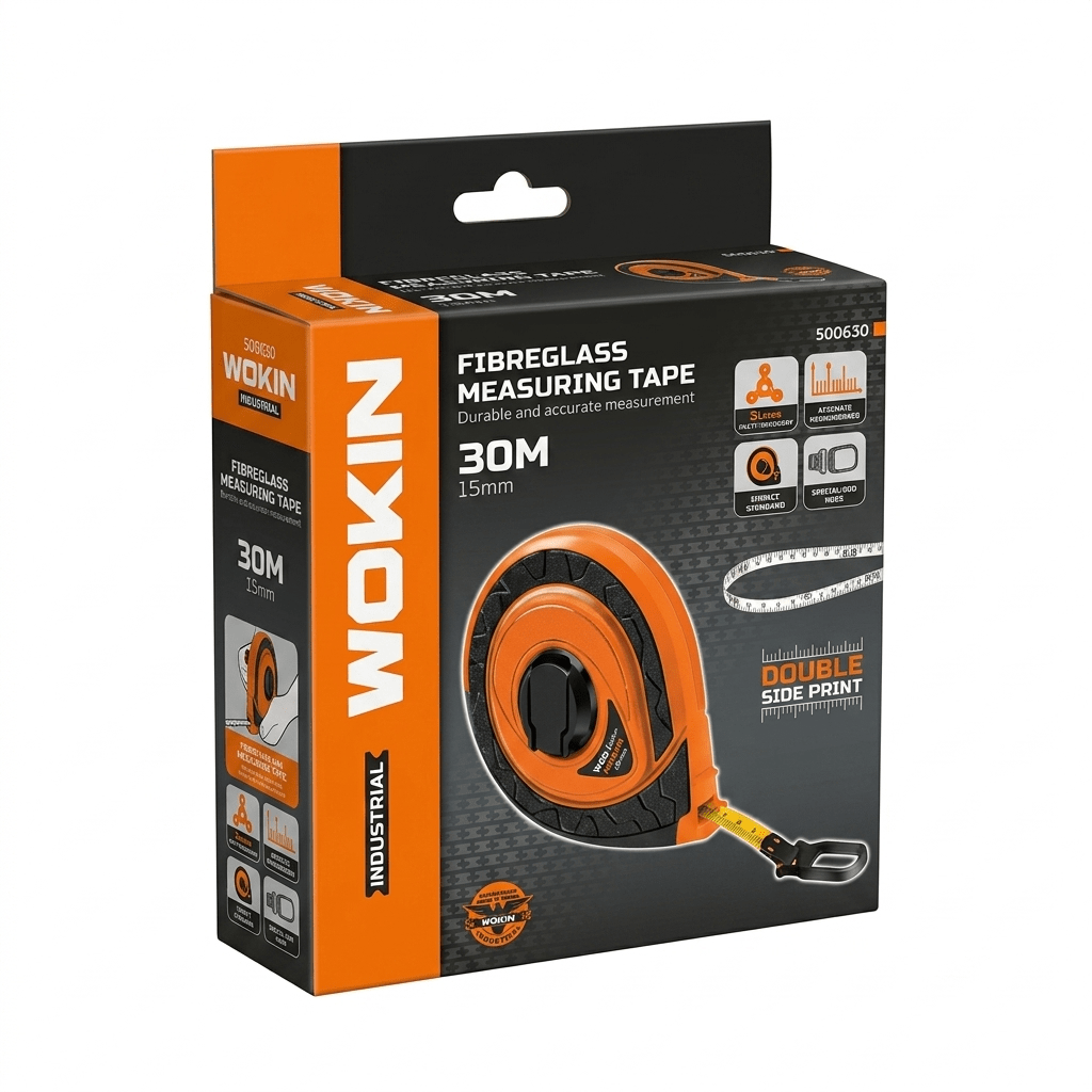 Huincha De Medir 30mts X 15mm Wokin7