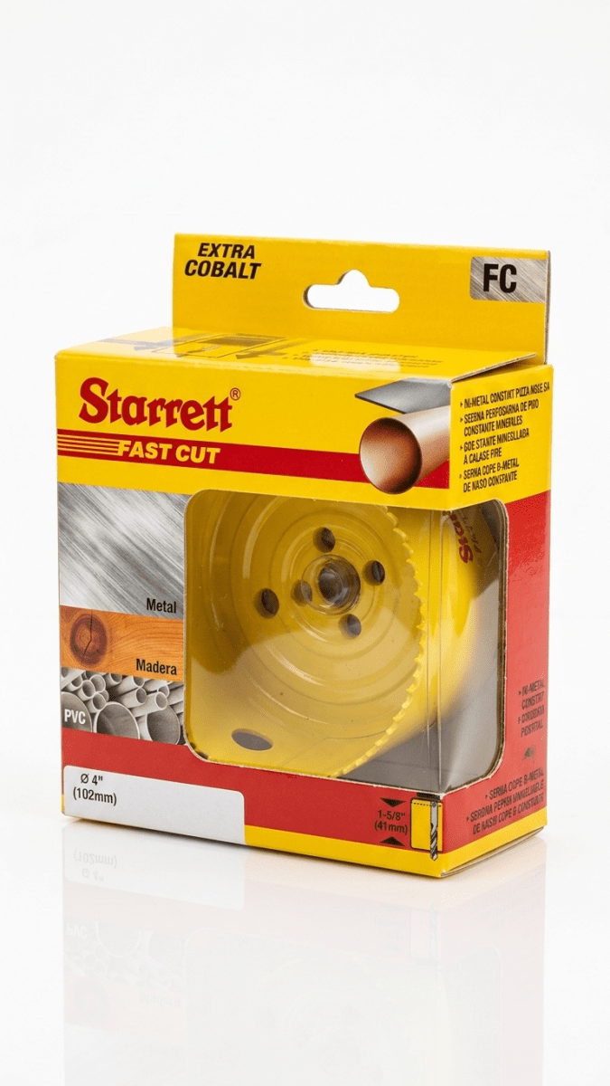 Sierra Copa Bimetal 102mm 4pLG Starrett Extra Cobalto3