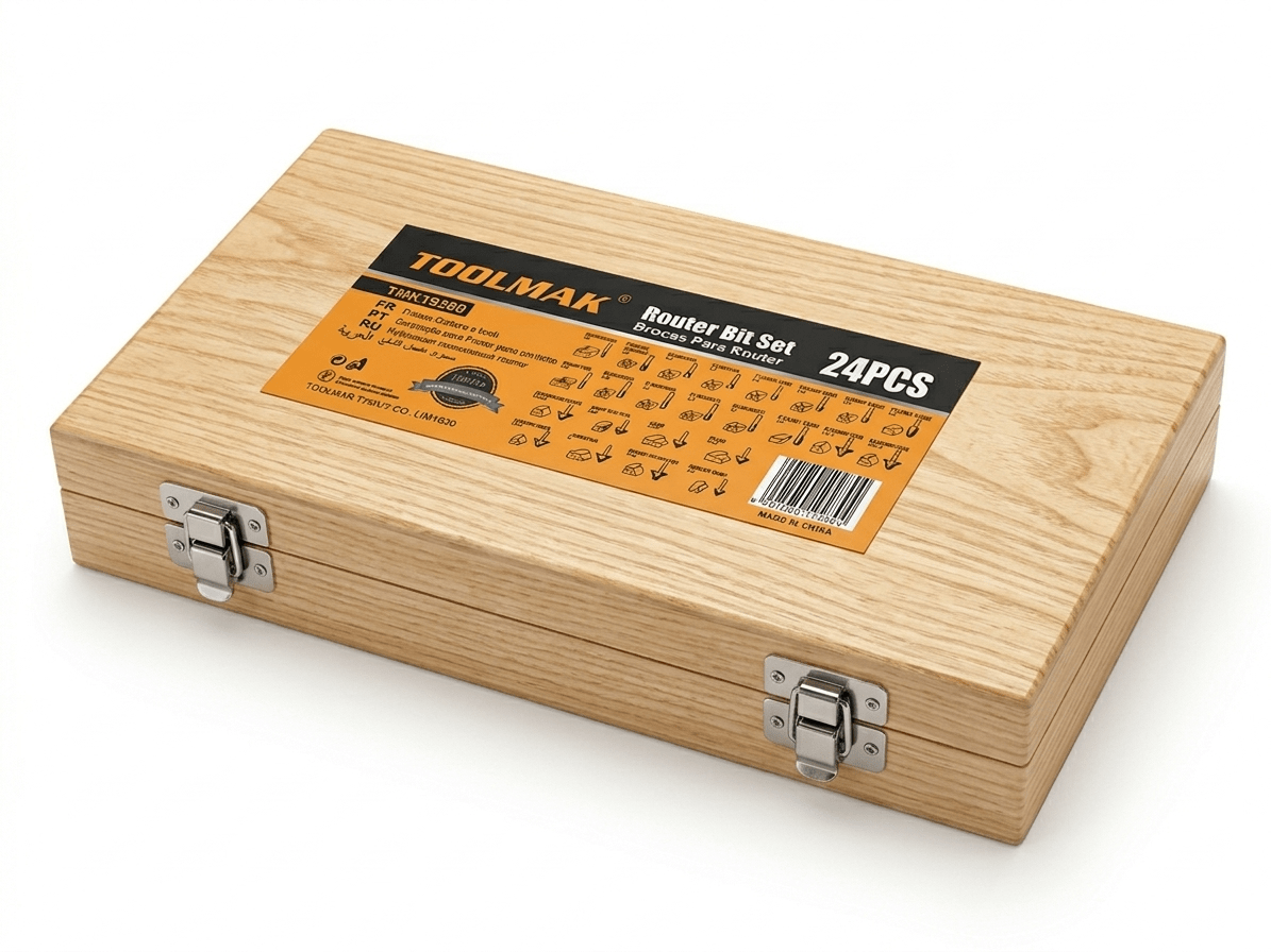 Kit 24PCS Fresas 1/4