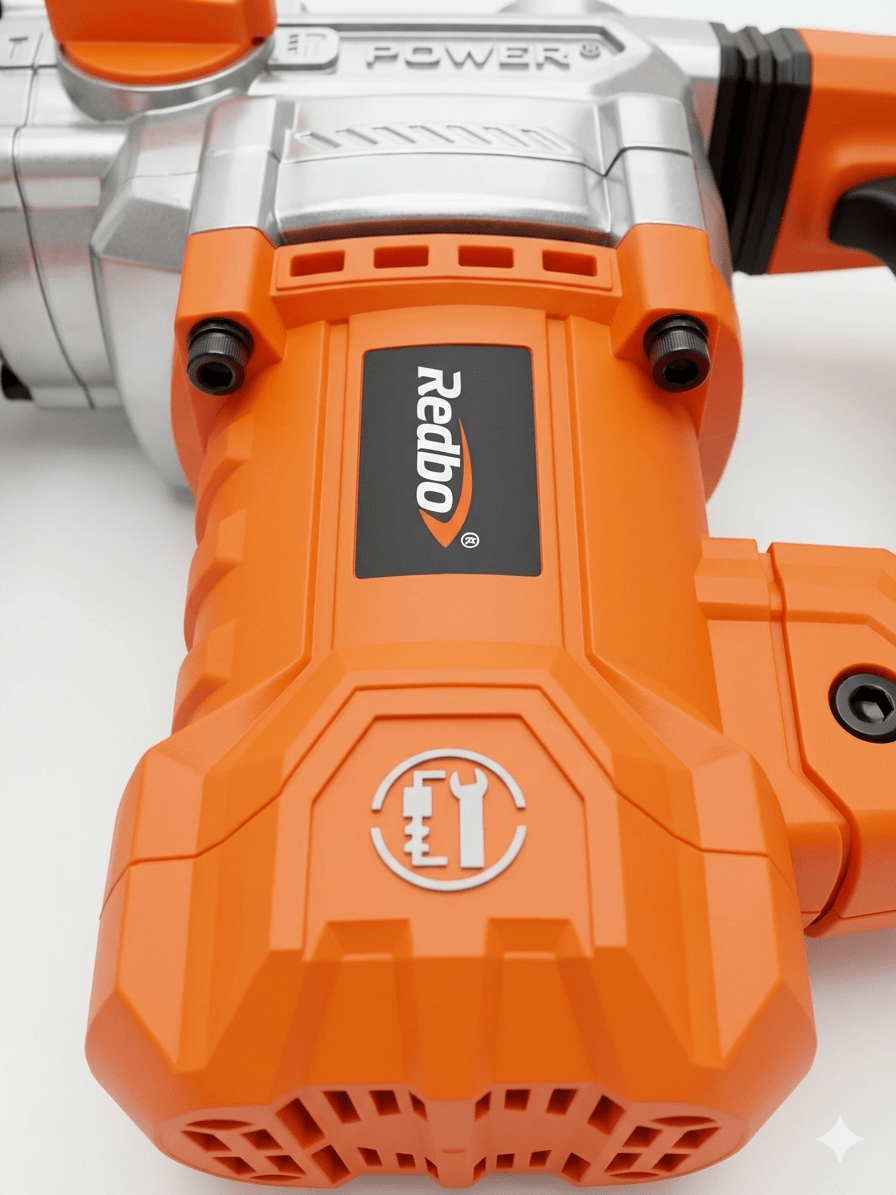 Rotomartillo Redbo Rh1600 Sds Max 1600w 10 Joules Industrial5