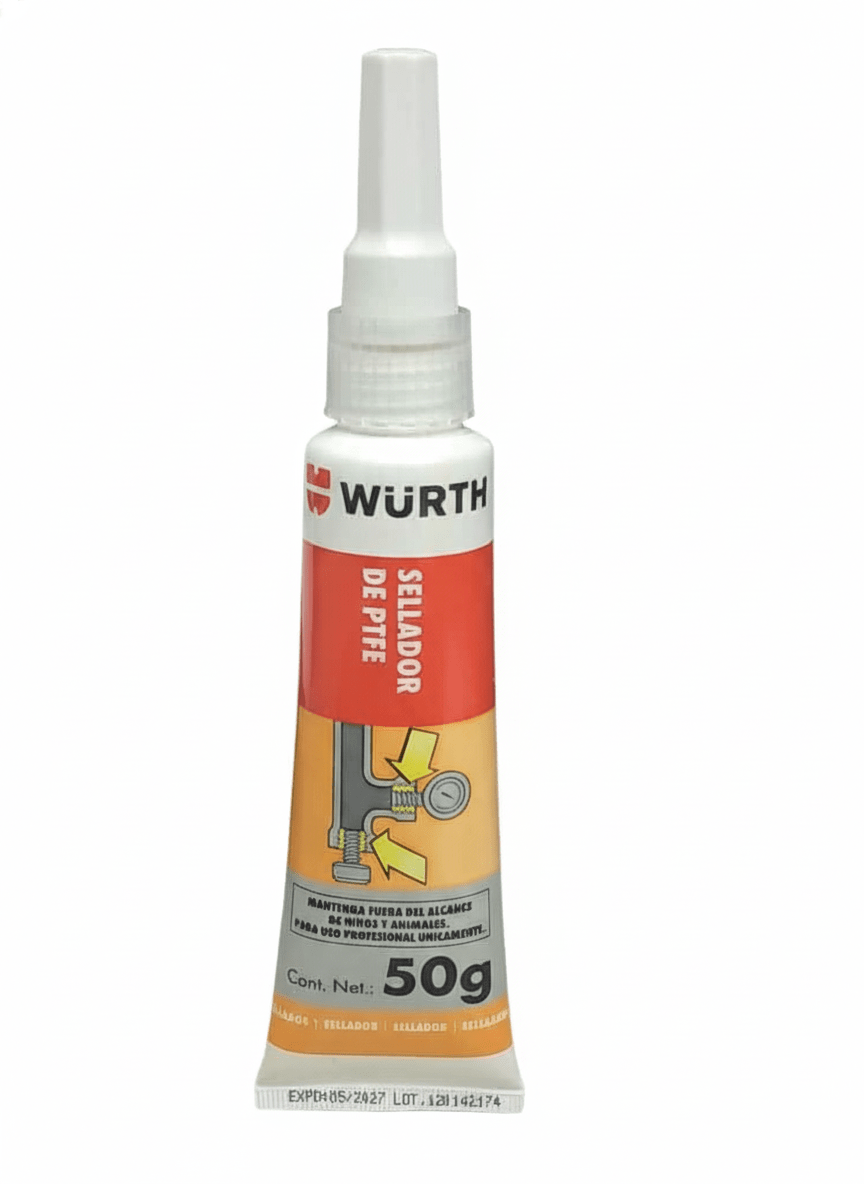 TEFLON LIQUIDO SELLADOR DE TUBERIAS 50 ML WURTH 0